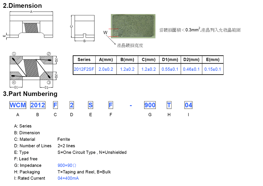 WCM共模电感 WCM共模电感